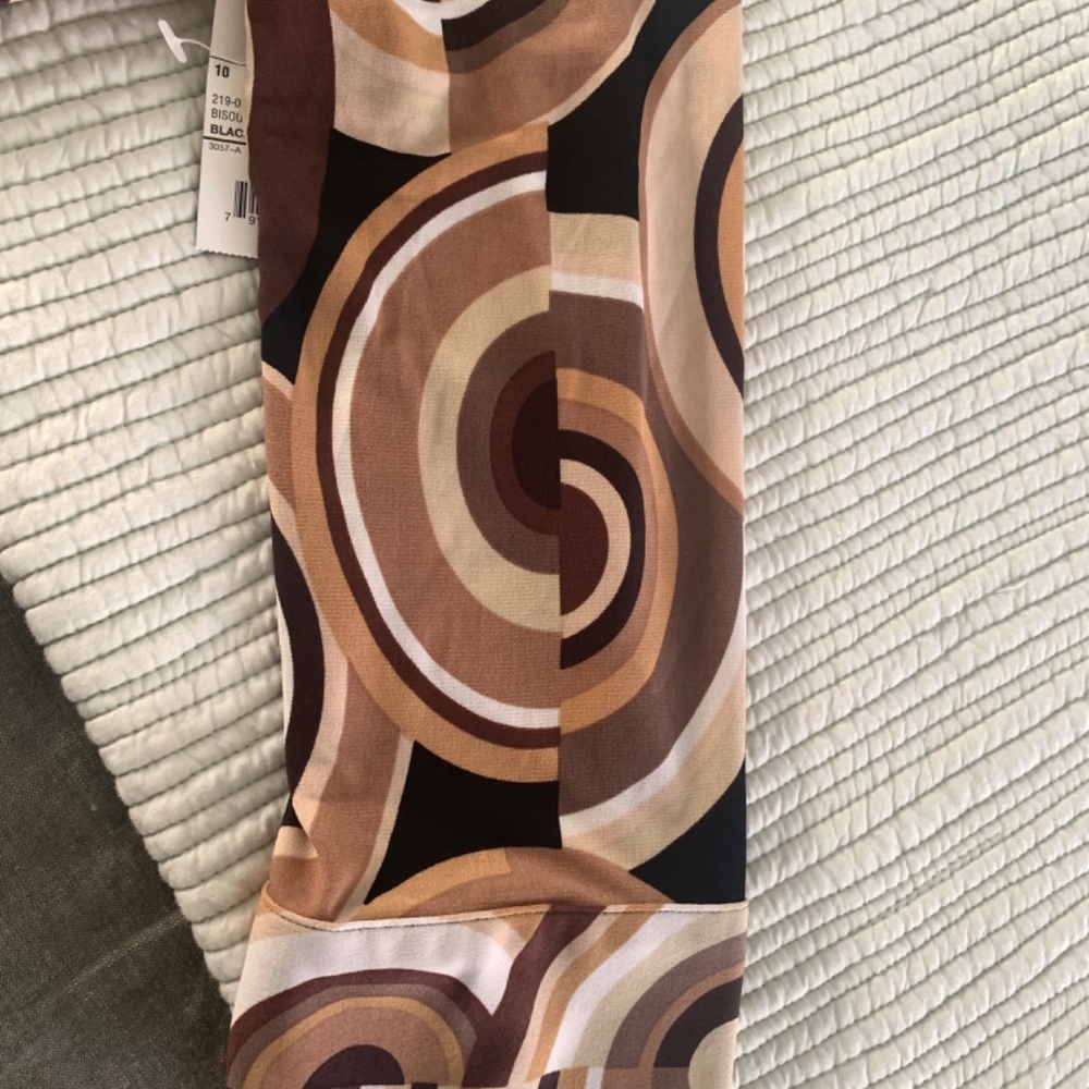 NEW BISOU BISOU WRAP DRESS NEW WITH TAG SIZE 10 - Picture 11 of 15